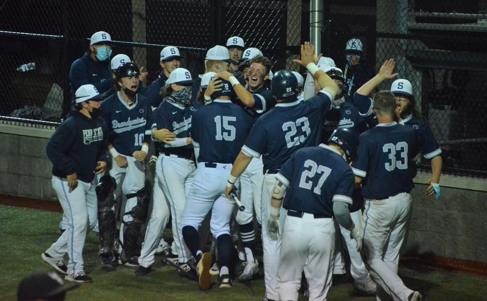 Brandywine celebrates Tyler Brooks' grand slam