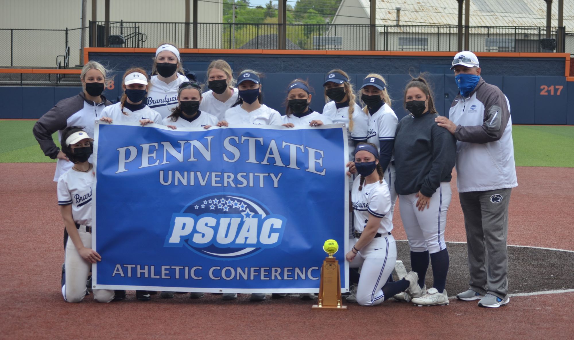 2021 PSUAC Softball Champion, Penn State Brandywine