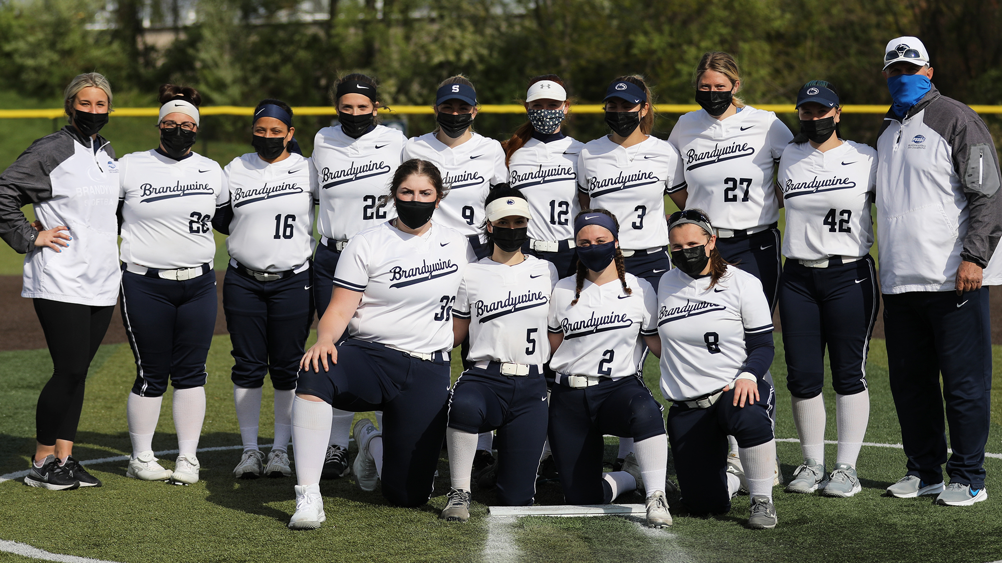 2021 Penn State Brandwine Softball Team