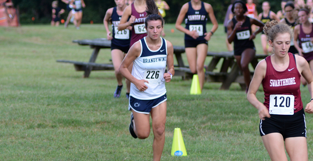 Lions Run Through Rain At DeSales